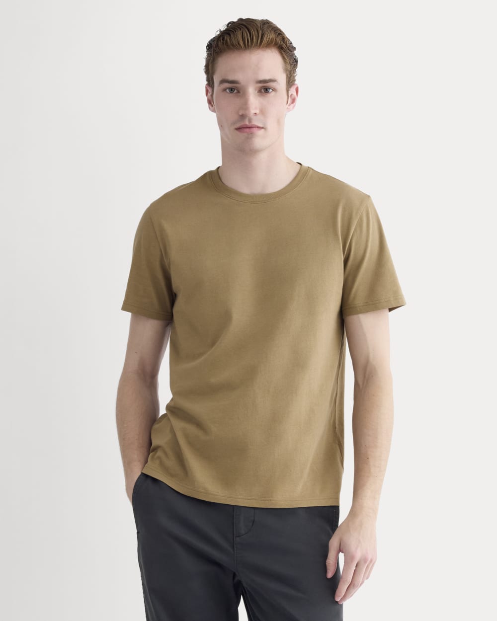 The Essential Organic Crew | Aged Brass