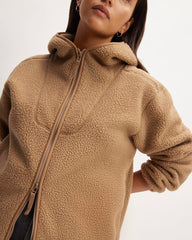 The ReNew Fleece Full-Zip Hoodie | Tiger's Eye