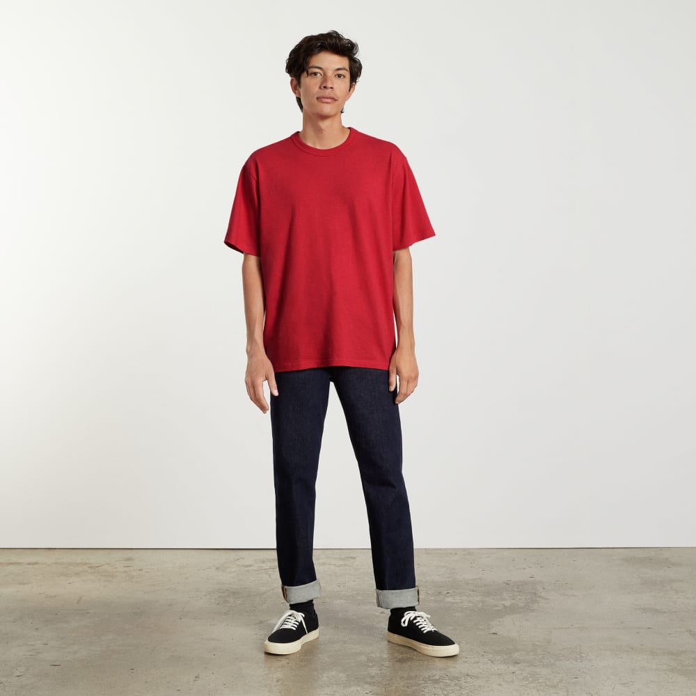 The Everyone Relaxed Hemp Tee | Goji Berry