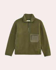 The ReNew Fleece Oversized Half-Zip | Kalamata