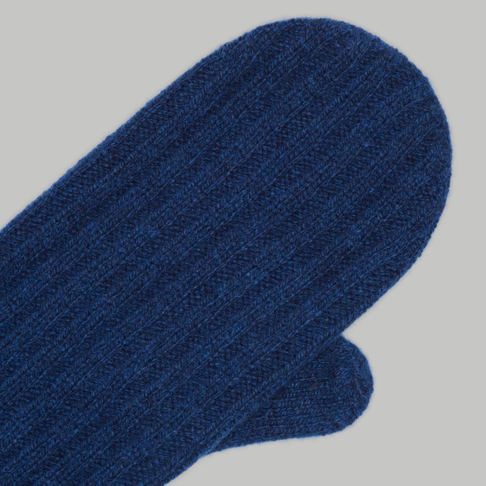 The Cashmere Mittens | Bright Navy