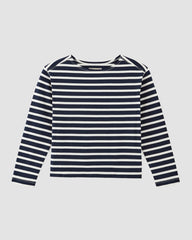 The Mariner Tee | Navy / Bone