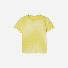 The Box-Cut Tee in Essential Cotton | Acacia / Tan | No Pocket