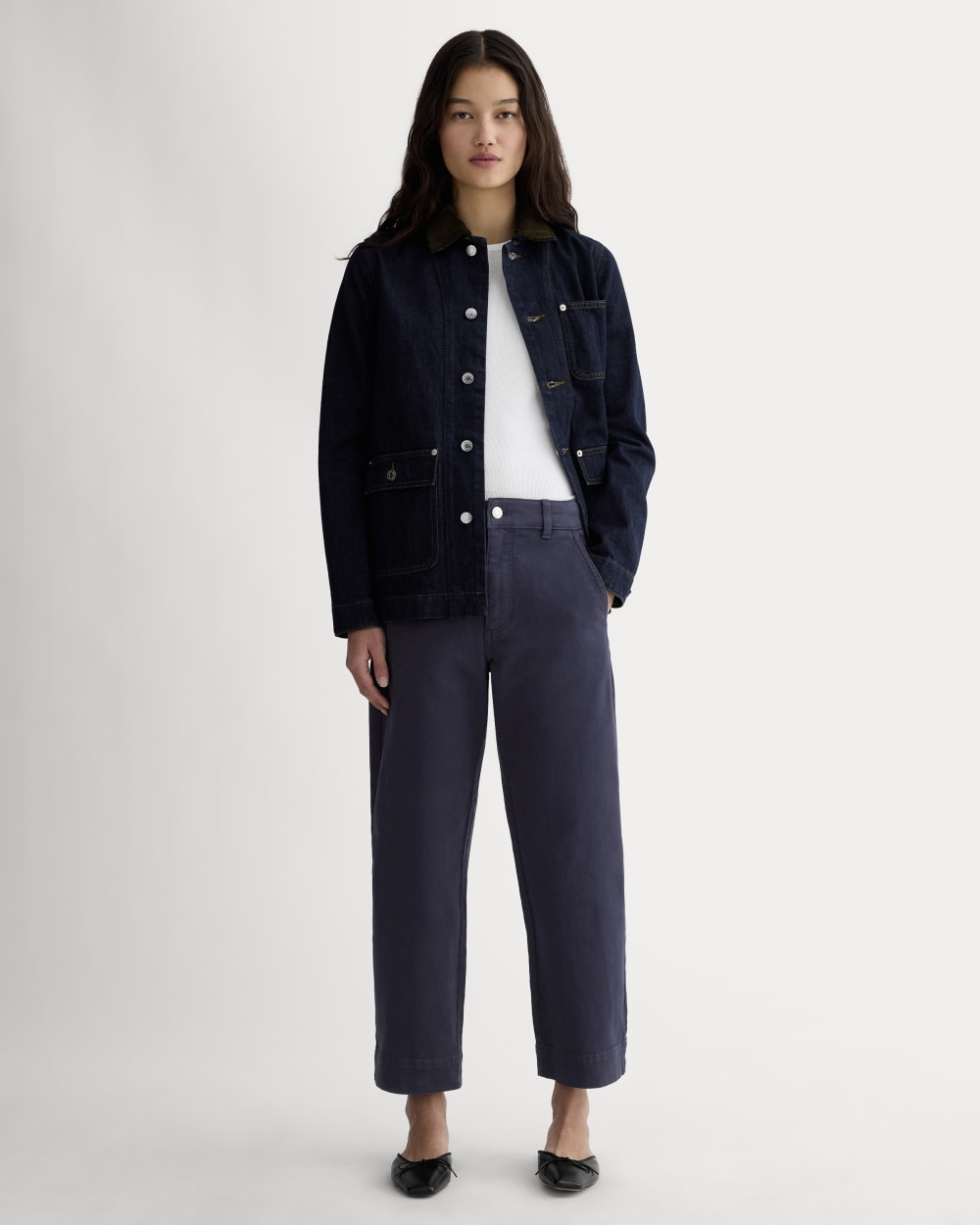 The Utility Straight-Leg Pant | Navy | 28.5" Inseam