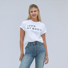 The 100% My Body Crew | White