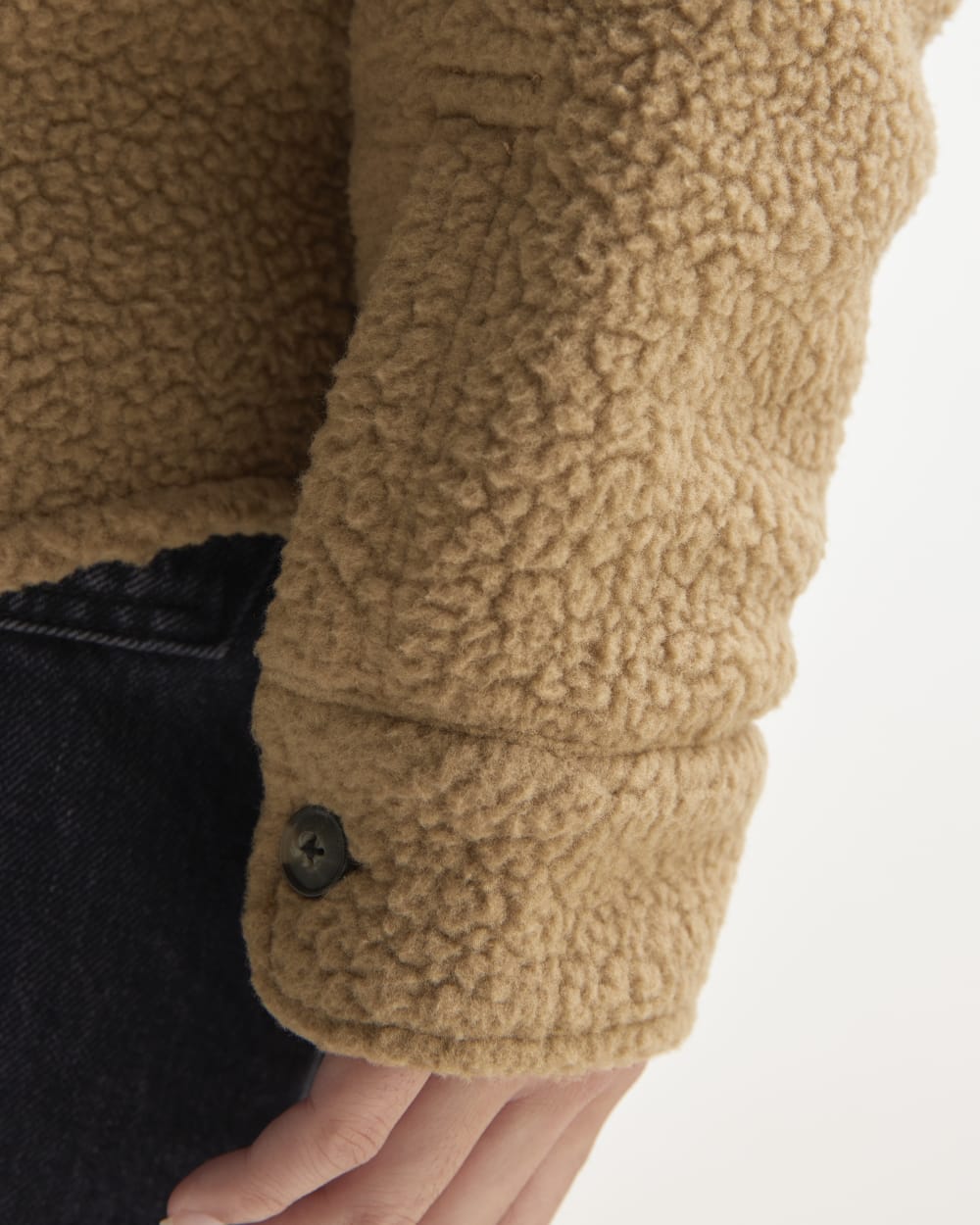 The ReNew Fleece Everyone Overshirt | Tiger's Eye