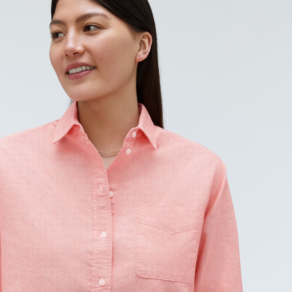 The Must-Have Oxford Shirt | Red Orange