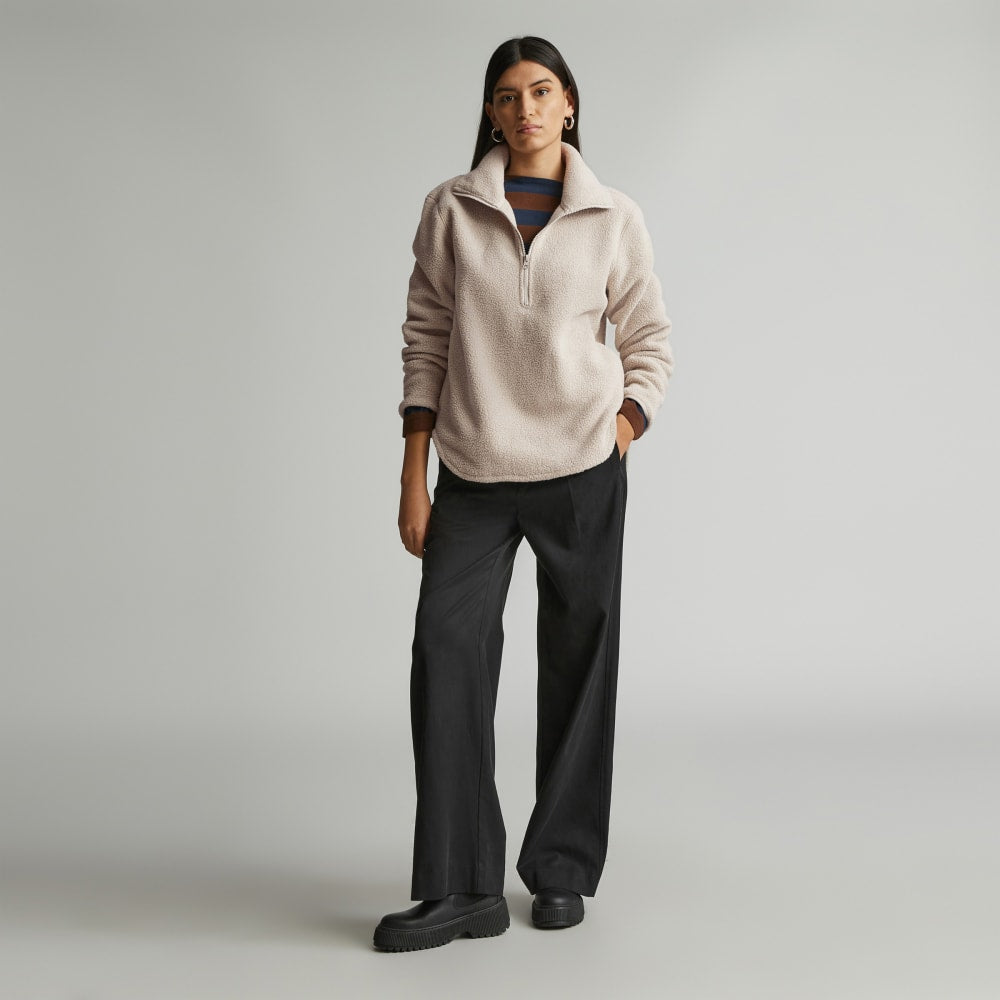 The ReNew Fleece Half-Zip | Oat
