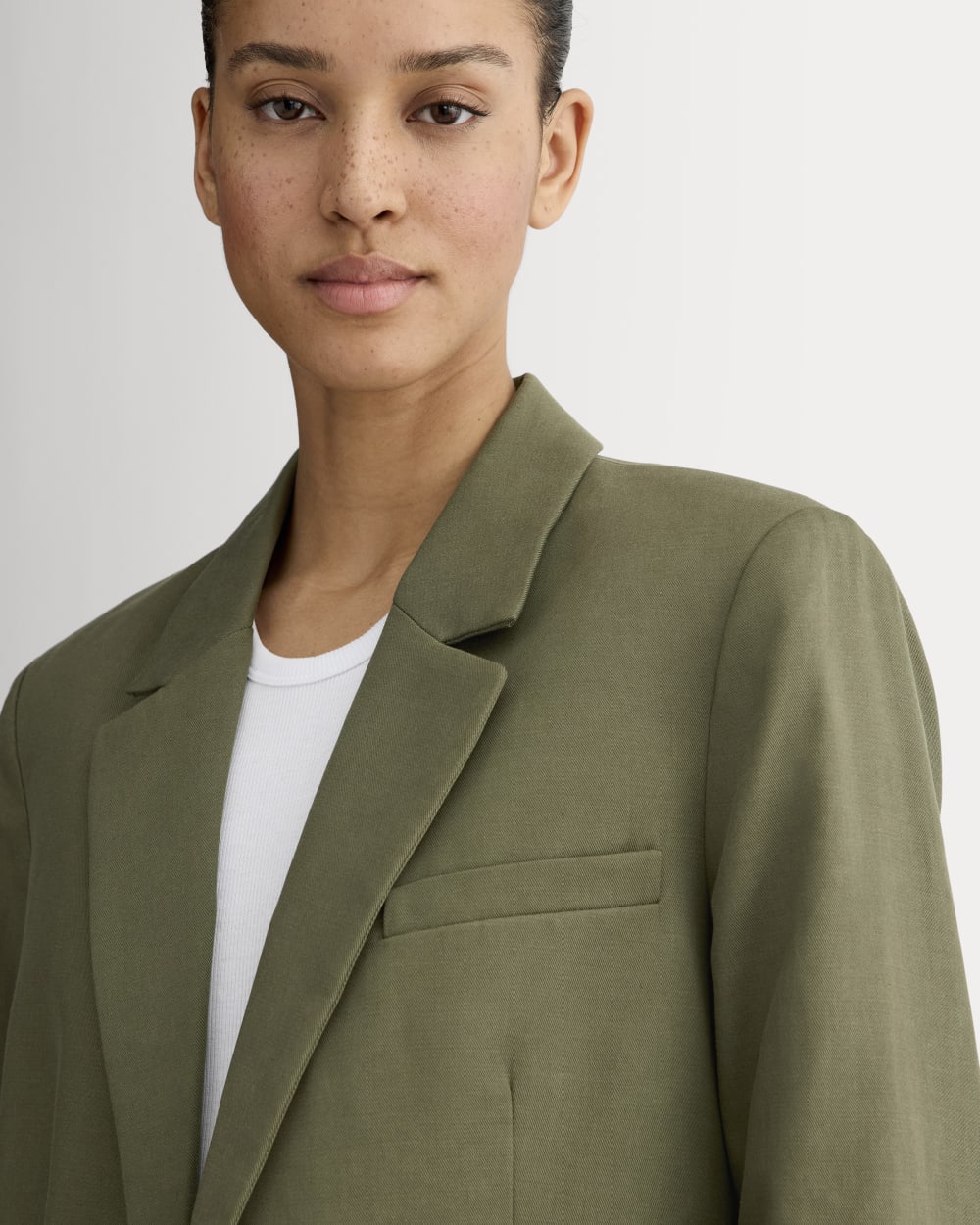 The Oversized Blazer in Buttersmooth | Kalamata