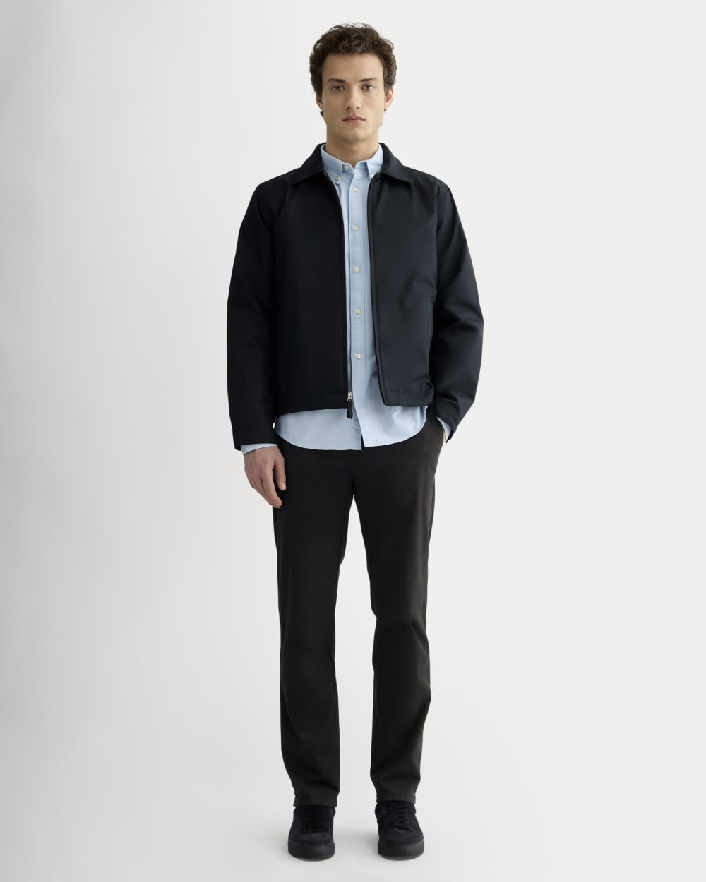 The Transit Chino | Black | Straight