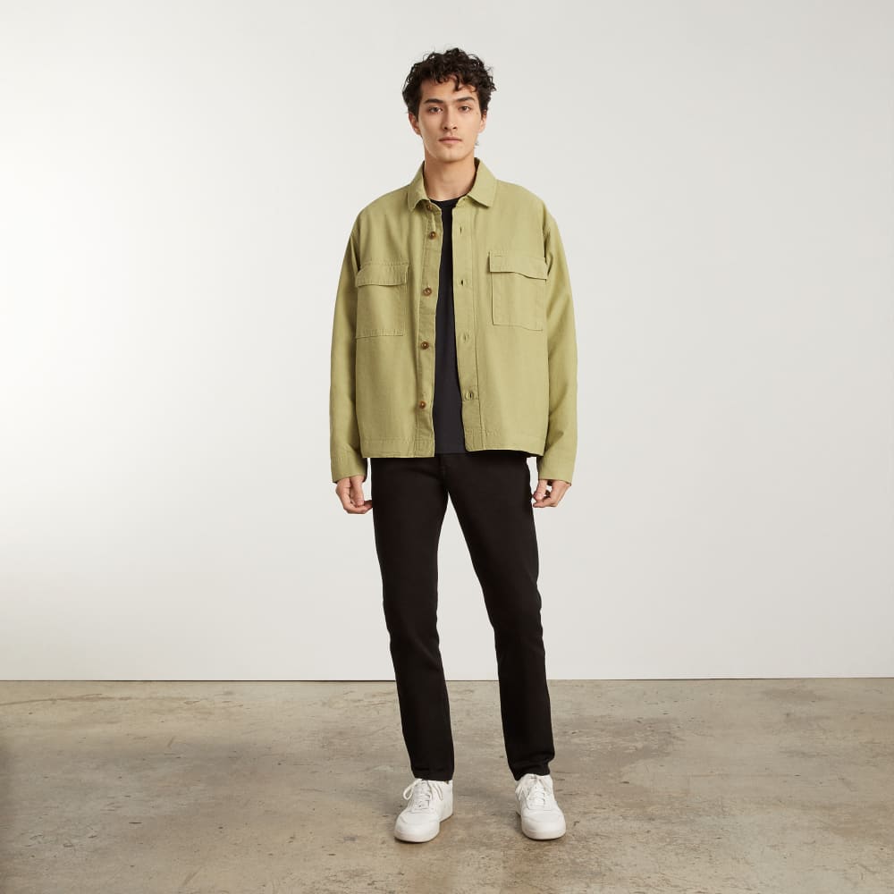 The Everyone Spring Shirt Jacket | Sage