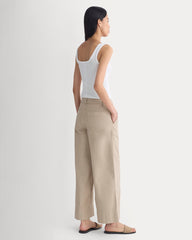 Seamed Wide-Leg Pant | Trench Coat Khaki