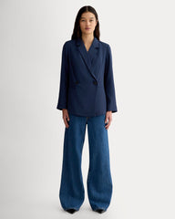 The Drapey Blazer | Navy