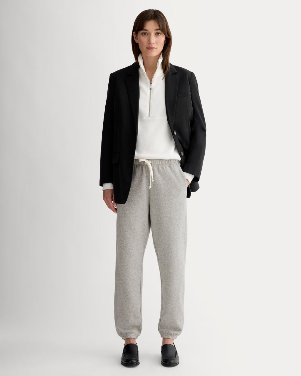 The Off-Duty Jogger | Heathered Grey