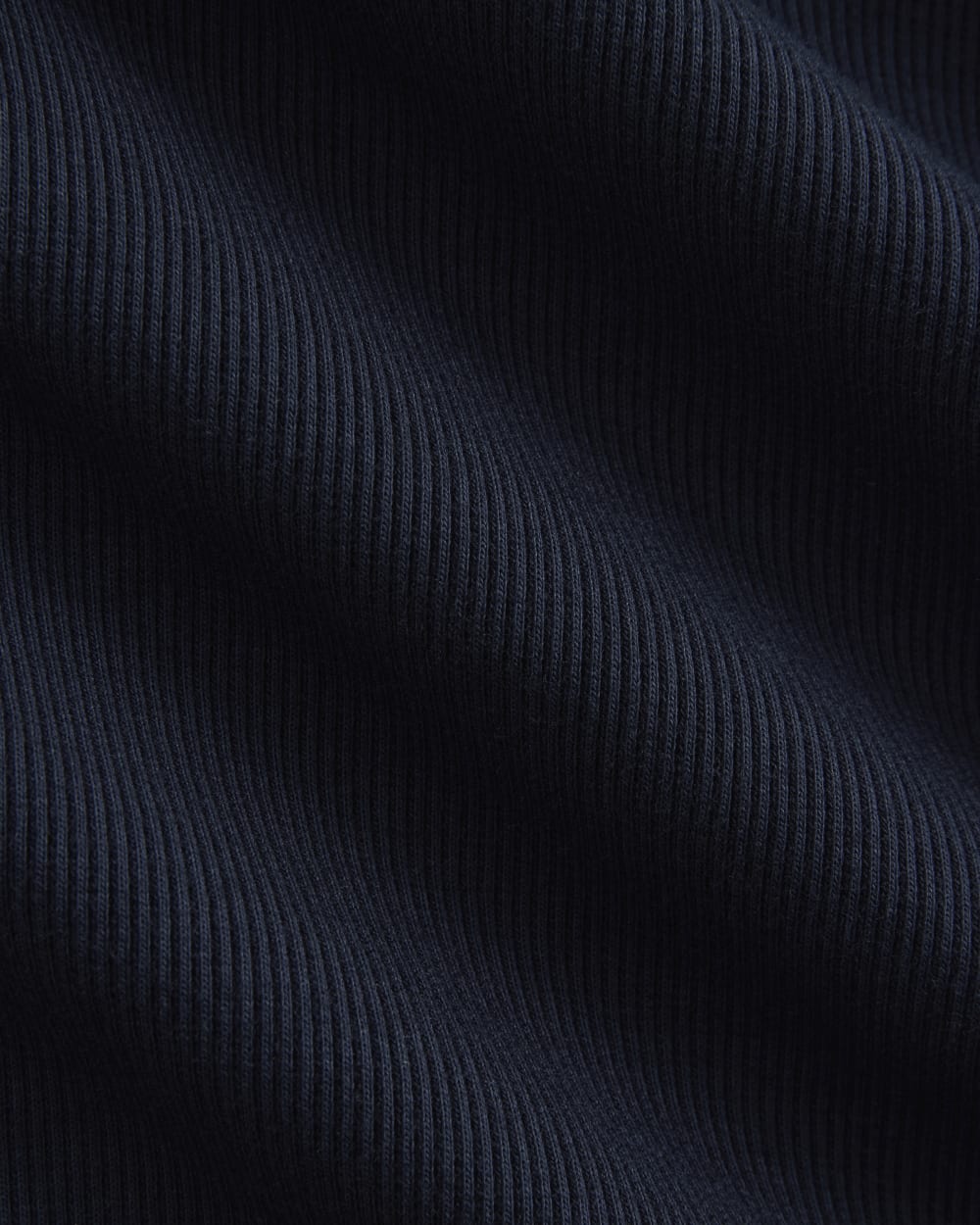 Vintage Rib Henley | Navy