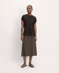 The Drape Top in Butterlite | Black