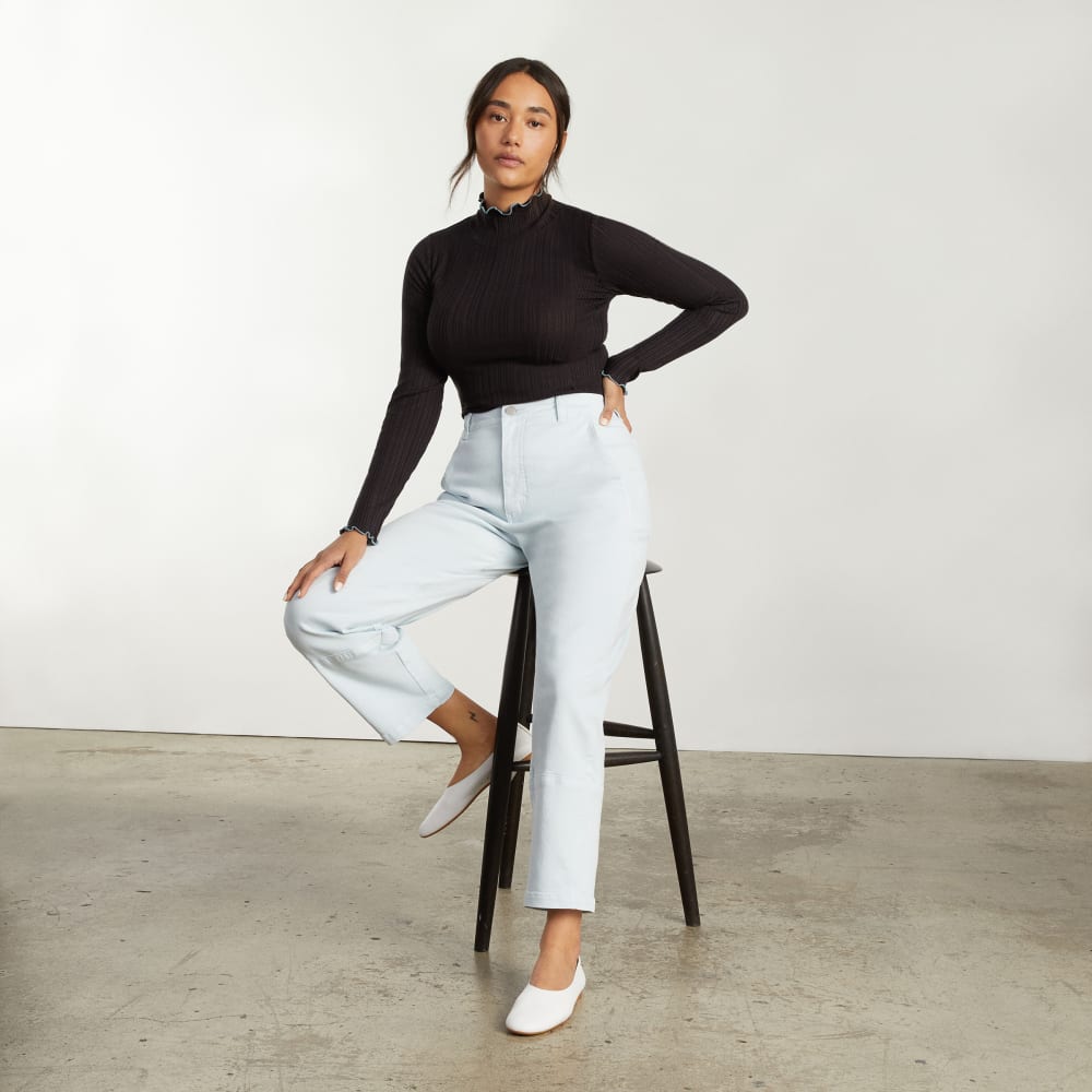 The Utility Barrel Pant | Sky Blue | Tall