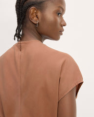 The Drape Top in Butterlite | Carob Brown