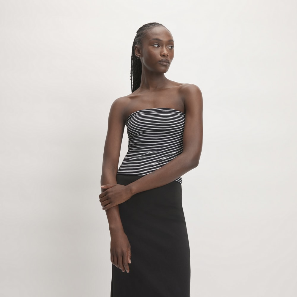 The Tube Top | Black / White