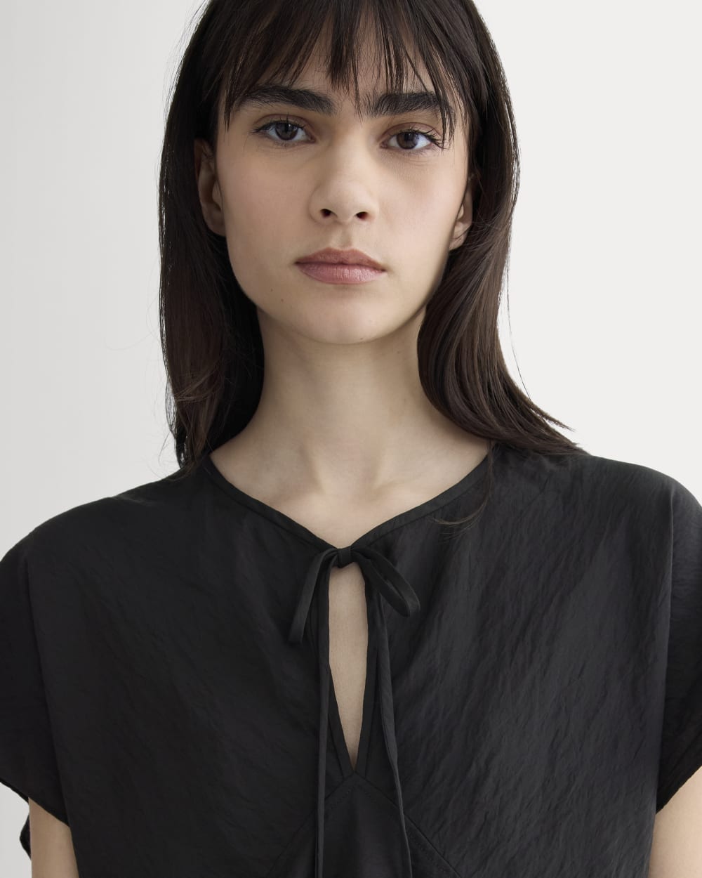 The Keyhole Top | Black