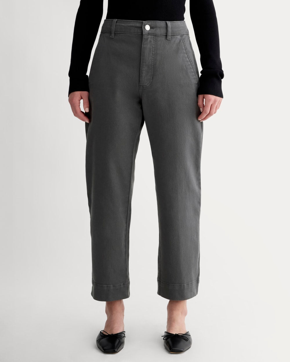 The Utility Straight-Leg Pant | Graphite | 26.5" Inseam