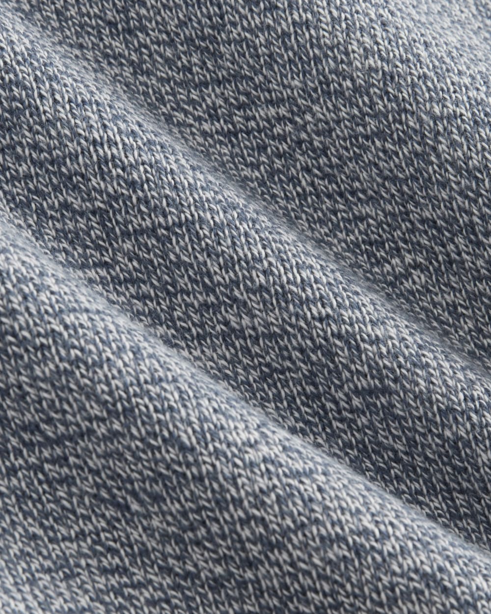 The Boxy Sweater in Everyday Cotton | Blue Indigo/Canvas Twist