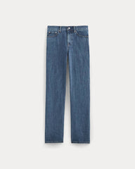 The '90s Loose Straight Jean | Medium Blue