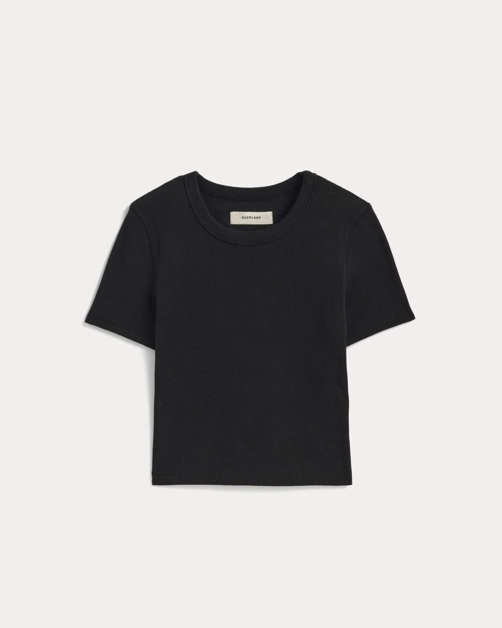 The '90s Rib Tee | Black