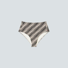 The High-Rise Hipster Bottom |  Black / Canvas