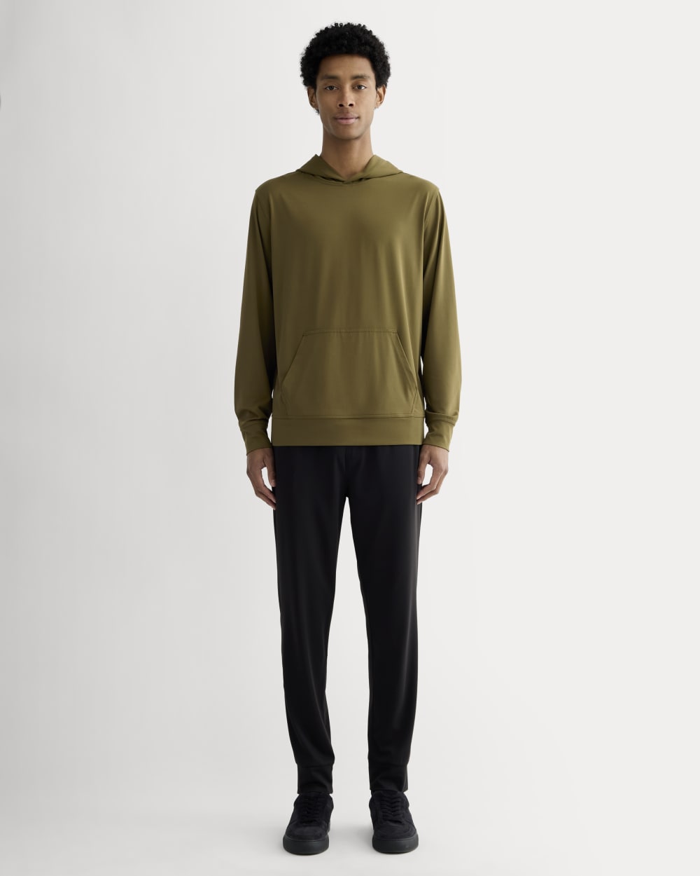 The Off-Duty Tech Hoodie | Olive