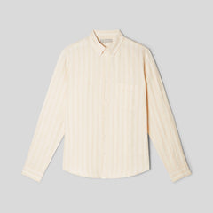The Classic Shirt in Linen | Brazilian Sand / Canvas Tan