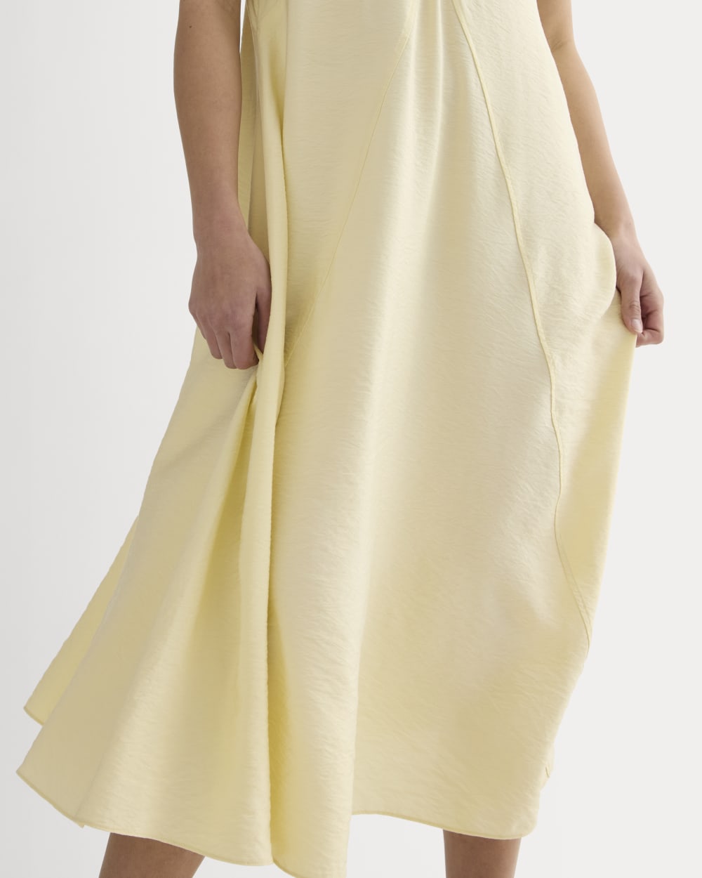 The V-Neck Dress in SoftLuxe | Banana Crepe
