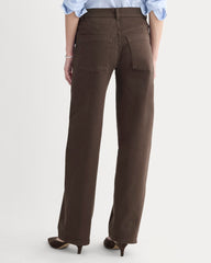 Utility Column Pant | Dark Chocolate