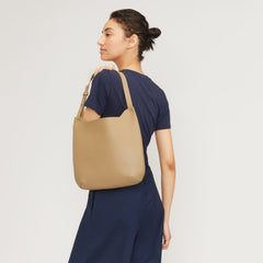 The Cactus Leather Hobo | Cashew