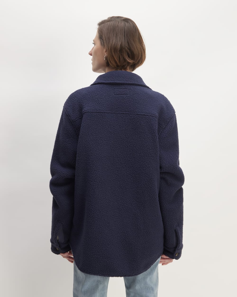 The ReNew Fleece Everyone Overshirt | Navy