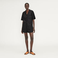 The Poplin Boxer Short | Black