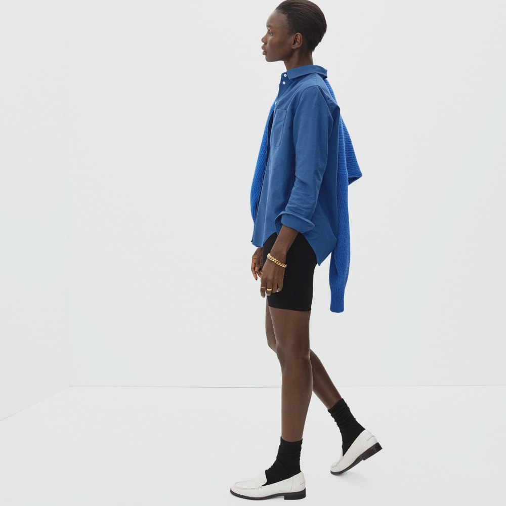 The Japanese Oxford Shirt | Deep Blue
