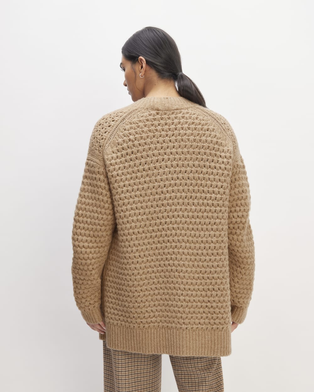 The Cloud Oversized Textured Cardigan | Tiger's Eye