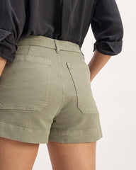 The Organic Way-High® Shortie Short | Sage Green
