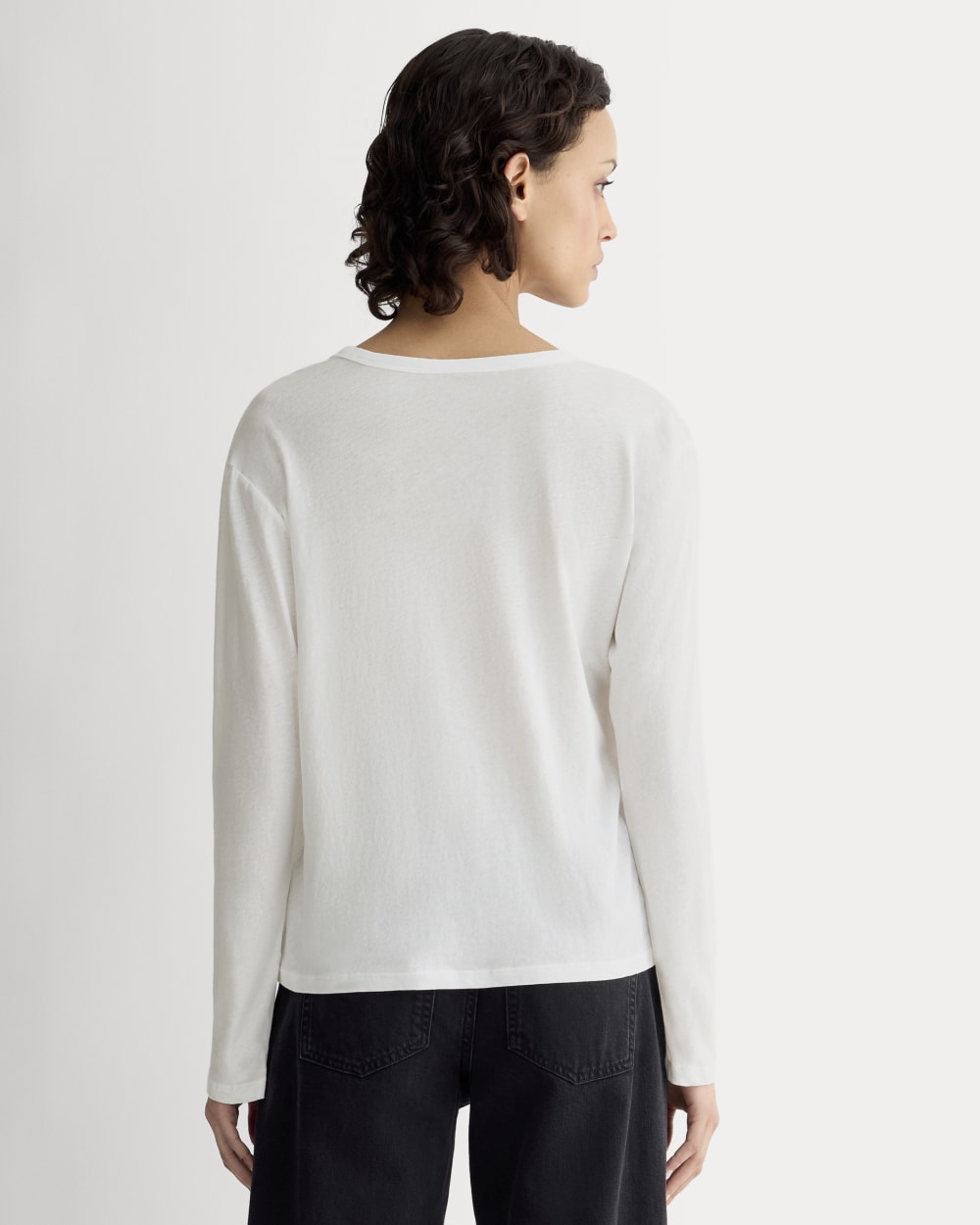 The Air Long-Sleeve Tee | White