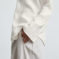 The City Stripe Shirt | Bone