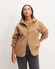 The ReNew Fleece Full-Zip Hoodie | Tiger's Eye