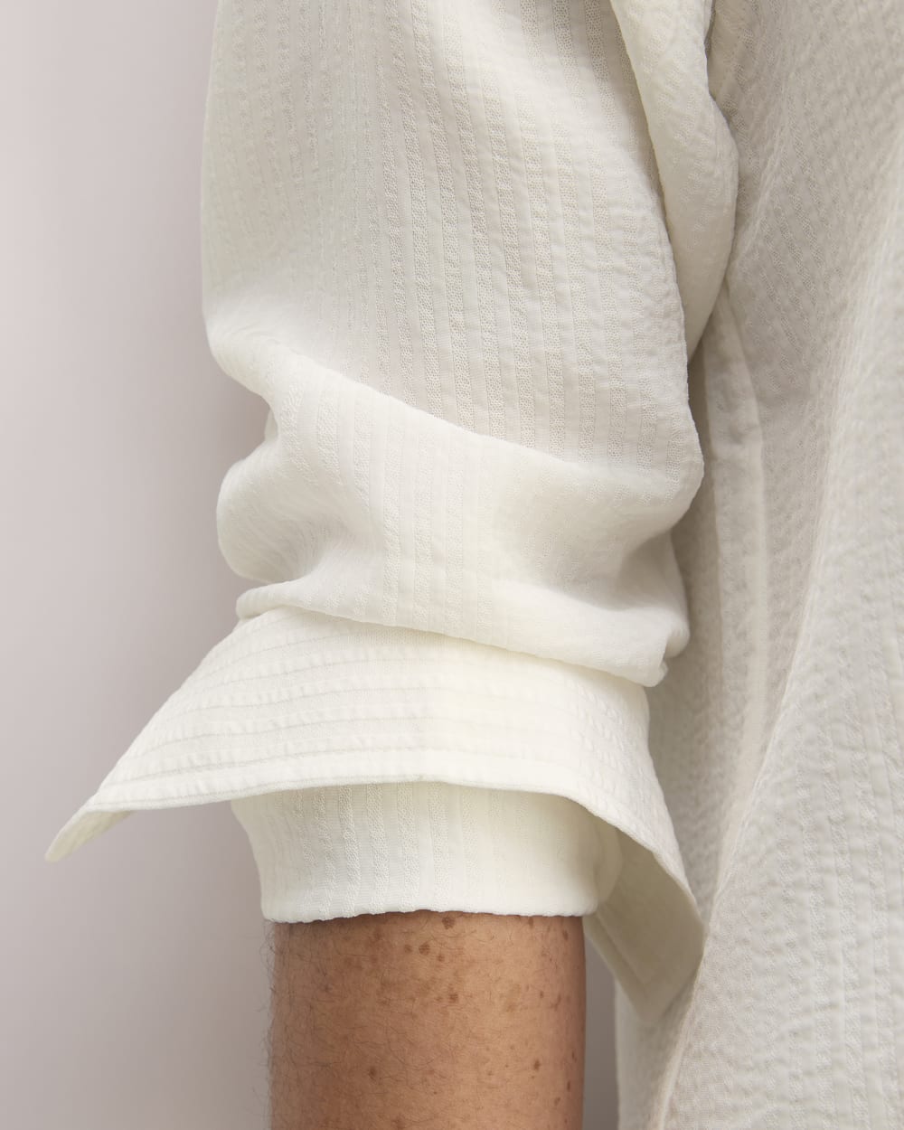 The City Stripe Relaxed Shirt | Bone