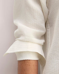 The City Stripe Relaxed Shirt | Bone