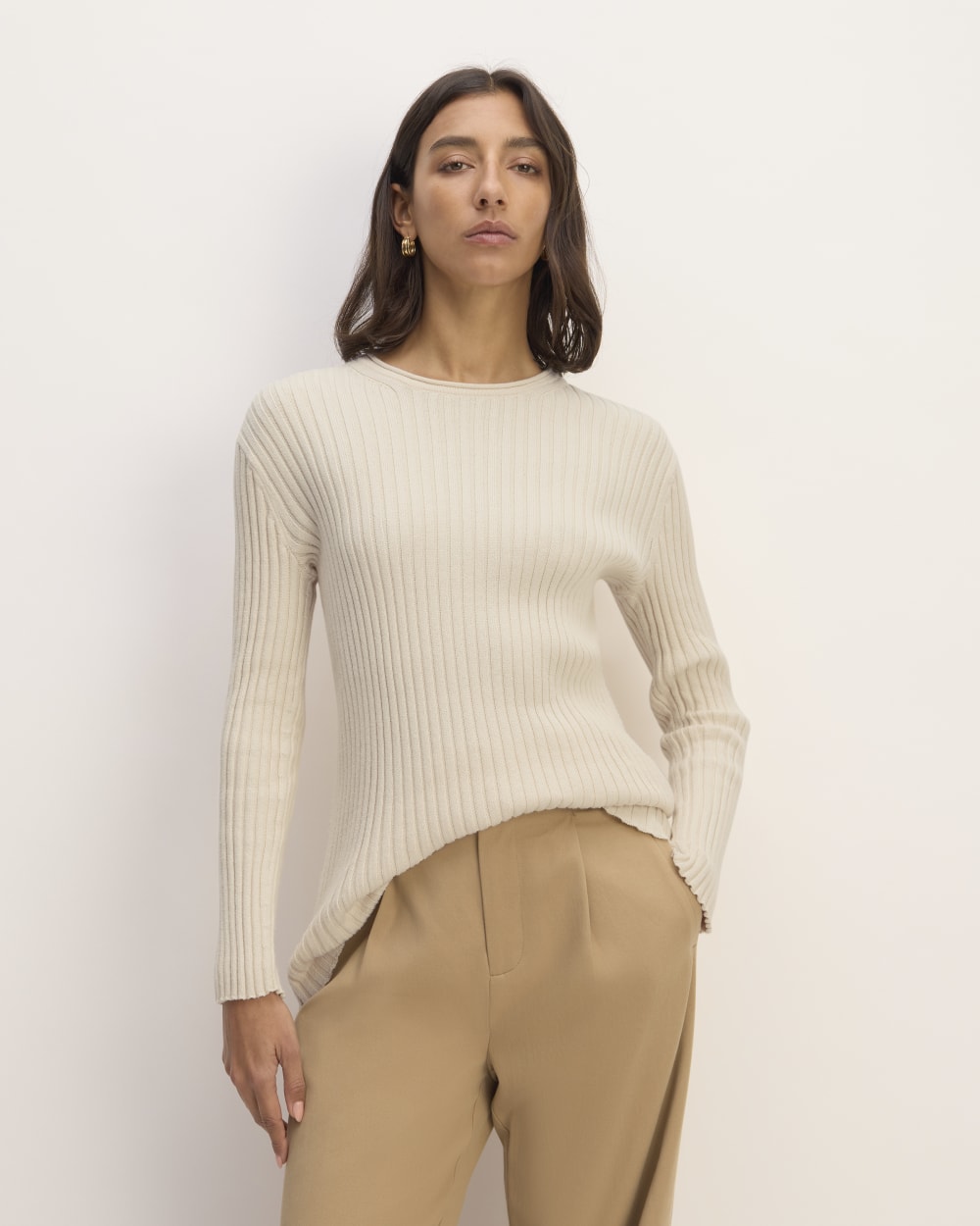 The Cotton Rib Crew | Canvas
