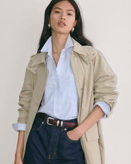 The Oversized Anorak | Trench Coat Khaki
