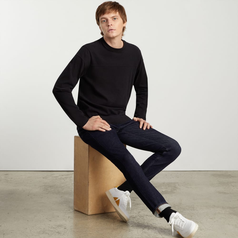 The Slim 4-Way Stretch Organic Jean | Uniform  | Medium Indigo