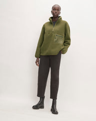 The ReNew Fleece Oversized Half-Zip | Kalamata