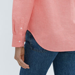 The Must-Have Oxford Shirt | Red Orange