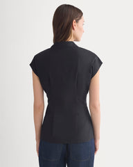 Muscle Shirt in Lightweight Cotton | Black